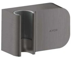rokas dušas turētājs Axor One, brushed juodas chrome