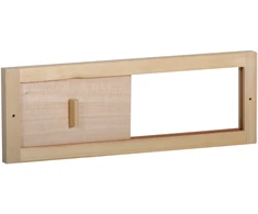 saunas ventilācijas lūka