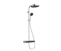 shower system with thermostat Activera S 240 1jet EcoSmart ShowerTablet Select 360 Varia, chrome