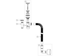 Sifonas KAME AC1411
