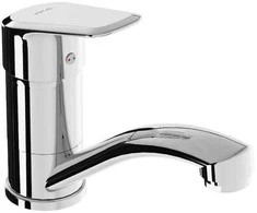 sink mixer with low 143 mm swivel spout