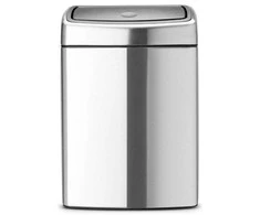 Brabantia Šiukšlių dėžė 10L Touch Bin®. matinis plienas
