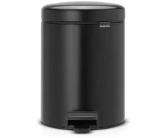 Šiukšliadėžė Brabantia 3 L, 11 33 21 juoda matinė
