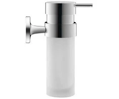 soap dispenser with holder Starck T, chrome