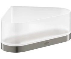 Grohe stūra plaukts ar turētāju Selection, brushed hard graphite