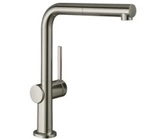 Talis M54 270 1sr.virtuvinis maišytuvas su ištraukiamu dušeliu, nerūd. plienas