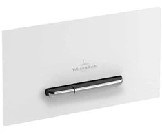 Villeroy &amp; Boch „ViConnect E300“ mygtukas, 253 x 145 mm, matinės baltos spalvos
