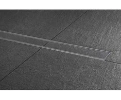 traps EasyDrain ar horizontālo atloku,Tile/Zero, L=1000 mm, h=92 mm