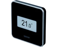 Uponor Smatrix Wave termostats D+RH T-169, juodas