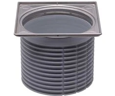 Uždedamas elementas be grotelių ir sifono+klick klack D-110, H-100mm(HL3210)