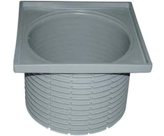 Uždedamas elementas D110mm, H90mm/123x123mm (80,90,310,510)(HL037N.2E)