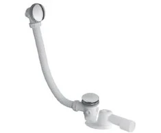 vannas sifons Up&amp;Down, d=40/50, 1300 mm, plastmasa, hroms