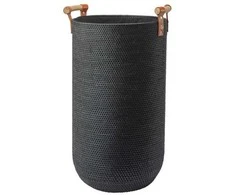 veļas kaste Cino, d=350 mm, h=600 mm, 58 l, melna