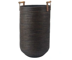 veļas kaste Cino, d=350 mm, h=600 mm, 58 l, pecan