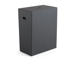 veļas kaste Luxury, 82l, melna
