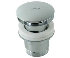 Ventilis praustuvui Click-Clack, chromuotas su persipylimu
