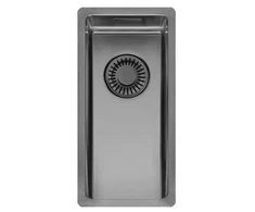 virtuves izlietne New York Comfort 18x40 (L), viena bļoda, 220x440 mm, gun metal II