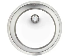 virtuves izlietne New York Round Comfort (L), viena bļoda, d=463 mm