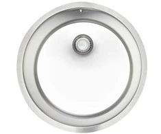 virtuves izlietne New York Round Comfort (L), viena bļoda, d=463 mm