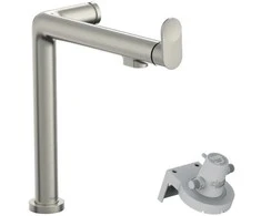 virtuves izlietnes maisītājs Aqittura M91 FilterSystem 240, bez filtra, stainless steel finish