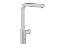 sink mixer Essence, pull-out spout, supersteel