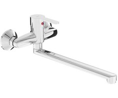 virtuves izlietnes maisītājs Lyra Smart, no sienas, iztece 300 mm, hroms