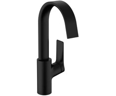 Hansgrohe Vivenis 210 praustuvo maišytuvas su pop-up, matinis juodas