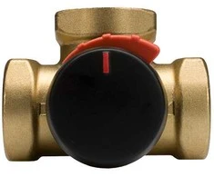 VRG131 3-ceļu rotācijas vārsts 1/2" Kvs 1.6, misiņš