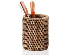 zobbirstīšu trauciņš Basket BER, rattan dark