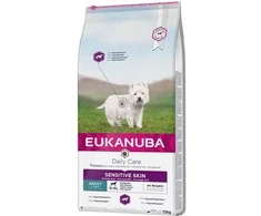 Eukanuba suaugusiųjų kasdienė priežiūra jautriai odai 12 kg