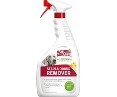 Valiklis šunų dėmėms ir kvapams šalinti Nature's Miracle dėmių ir kvapų valiklis DOG MELON, 946ml