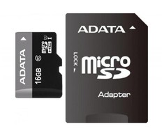 Atminties kortelė ADATA | Premier UHS-I | 16 GB | Micro SDHC | Flash atminties klasė 10 | SD adapter
