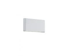 Lauko sieninis šviestuvas Trio Thames II, 4,5 W, LED, IP54, chromuotas, 3 cm x 9 cm