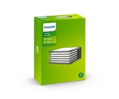 Philips Shades Kinkiet Ogrodowy Lampa Elewacyjna Zewnętrzna E27 | IP44 | Antracyt