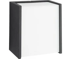 Sieninis LED lauko šviestuvas PHILIPS MACAW, IP44, 3 W, 2700 K, 350 lm, 9,3x13,3x14,8 cm