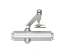 ASSA ABLOY Savaiminis uždarymas su kairiojo ir dešiniojo durų svirtimi 1100mm 180 laipsnių sidabro (DC120EVI)
