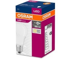 LED lemputė OSRAM, A60, E27, 8,5 W, 806 lm, 2700 K