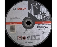 Bosch Pjov.diskas, nerūd.pl. 230x22x2 mm, metalui