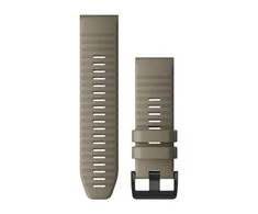 Išmaniojo laikrodžio Garmin greitai atsegamas odinis dirželis, Tamsaus akmens spalvos, 26mm
