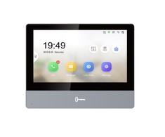 Hikvision DS-KH8350-TE1 video intercom system 17.8 cm (7") Juodas, Pilkas
