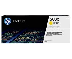 Hewlett Packard (HP) HP 508X didelio našumo Geltona LJ dažų kasetė, CF362X