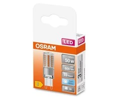 OSRAM LED kapsulinė lemputė PIN 50, G9, 4,8W, 4000 K, 600 lm, šaltai baltos sp.