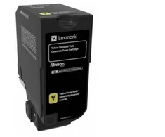 Lexmark Corporate | 74C2SYE | lazerinis Toneris Cartridge | Geltona