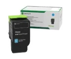 Lexmark CX522 kasetė, žalsvai mėlyna