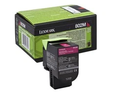 Lexmark return (80C20M0, 802M), purpurinė kasetė