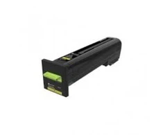 Lexmark CX825, 860 Yel Corp 22K kasetė | Lexmark 82K2XYE | Lexmark – itin didelės našumo – geltona – originali – dažų kasetė – LCCP, LRP, Lexmark Corporate | Tonerio kasetė | Geltona
