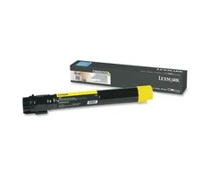 Lexmark C950X2YG kasetė, Geltona, 22000 puslapių