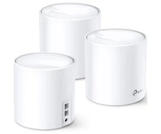 Maršrutizatorius TP-Link AX3000 Whole Home Mesh Wi-Fi 6 System | Deco X60(3-pack) | 802.11ax | 575+2400 Mbit/s | Ethernet LAN (RJ-45) jungtys 2 | Mesh Support Yes | MU-MiMO Yes | Antenna type Internal