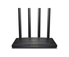 TP-Link AC1200 belaidis gigabito maršrutizatorius | Archer C6U | 802.11ac | 300+867 Mbit/s | 10/100/1000 Mbit/s | Ethernet LAN (RJ-45) jungtys 4 | Mesh palaikymas: Ne | MU-MiMO: Taip | Ne mobilusis plačiajuostis ryšys: Ne | Antenos tipas: Išorinė | 1× USB 2.0