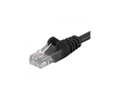 PremiumCord PREMUMCORD Lovos kabelis UTP RJ45 -RJ45 CAT5E 0.25m juoda
